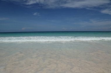 Harbor Island, Bahamalar güzel bir Karayip plaj