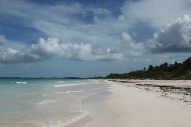 Harbor Island, Bahamalar güzel bir Karayip plaj