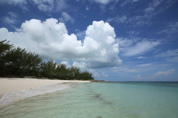 Piękna Plaża Tay Bay Wyspie Eleuthera Bahamach — Zdjęcie stockowe