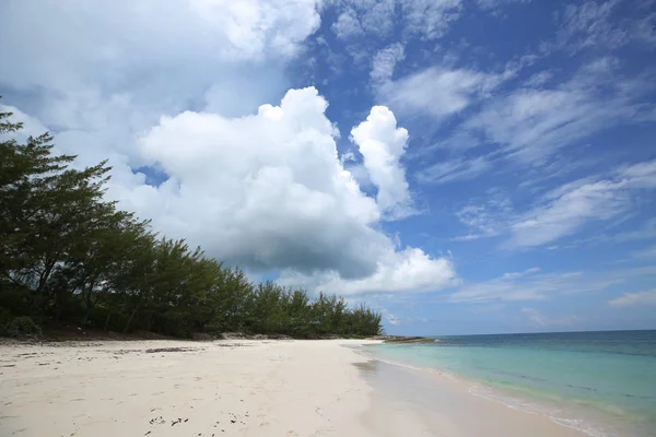 Krásná Pláž Tay Bay Ostrově Eleuthera Bahamy — Stock fotografie