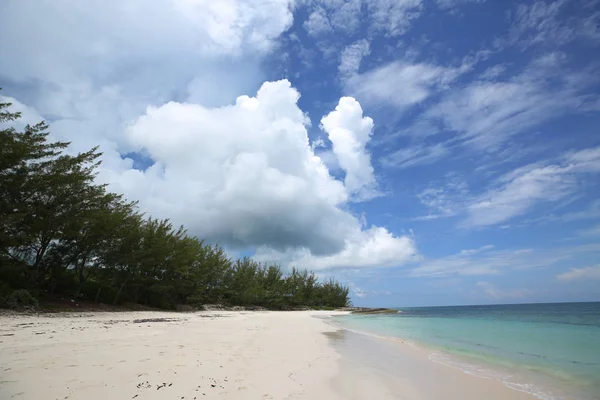 Piękna Plaża Tay Bay Wyspie Eleuthera Bahamach — Zdjęcie stockowe