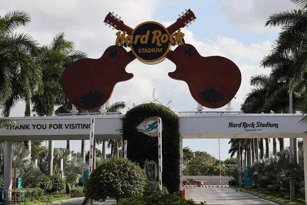 Miami Gardens Floryda Marca 2019 Wejście Stadion Hard Rock Podczas — Zdjęcie stockowe