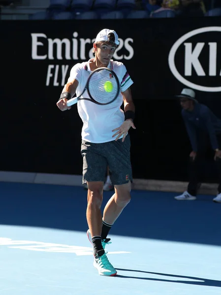 Melbourne Australia Enero 2019 Lorenzo Musetti Campeón Del Abierto Australia — Foto de Stock