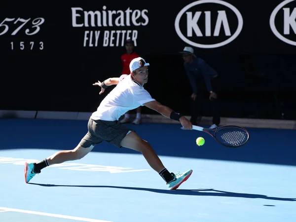 Melbourne Australia January 2019 2019 Australian Open Champion Lorenzo Musetti — Stock Photo, Image