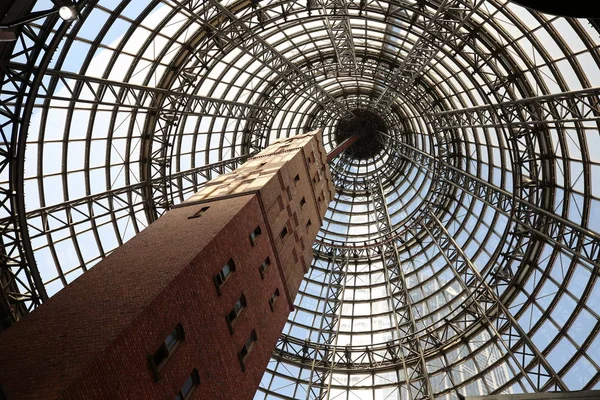 Melbourne Australia Enero 2019 Historical Coop Shot Tower Encerrado Por —  Fotos de Stock