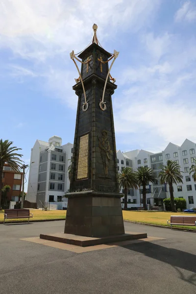 Kilda Austrália Janeiro 2019 Memorial Guerra África Sul Alfred Square — Fotografia de Stock