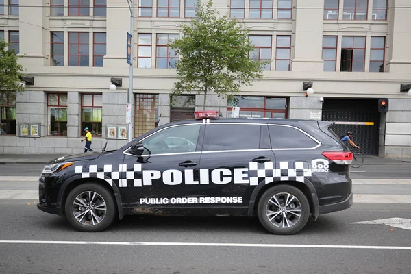 Melbourne Austrália Janeiro 2019 Equipe Resposta Ordem Pública Polícia Victoria — Fotografia de Stock