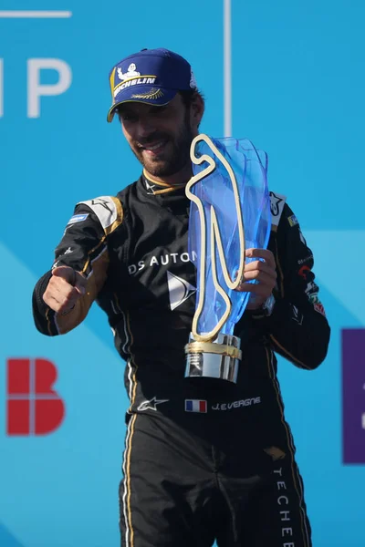 New York Lipiec 2019 Jean Eric Vergne Fra Tegeetah Team — Zdjęcie stockowe