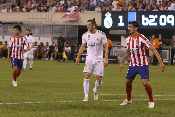 East Rutherford July 2019 Gareth Bale Real Madrid Action Match — Stock Photo, Image