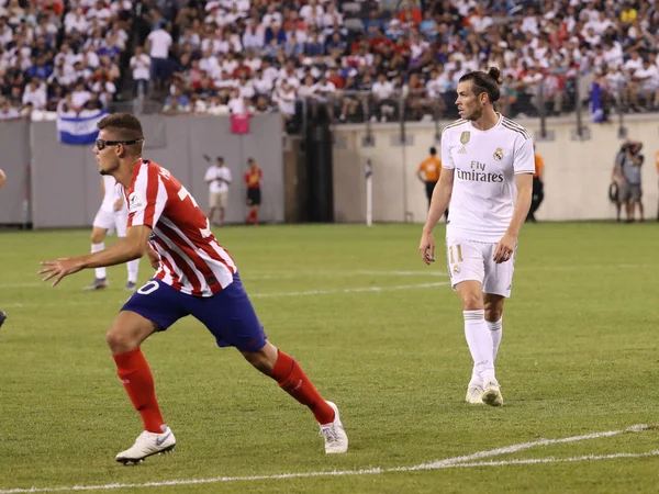 East Rutherford Juli 2019 Gareth Ballen Echten Madrid Aktion Während — Stockfoto