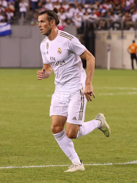 East Rutherford Julho 2019 Gareth Bale Real Madrid Ação Durante — Fotografia de Stock