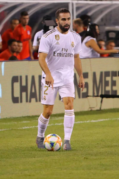 East Rutherford July 2019 Dani Carvajal Real Madrid Action Match — Stock Photo, Image