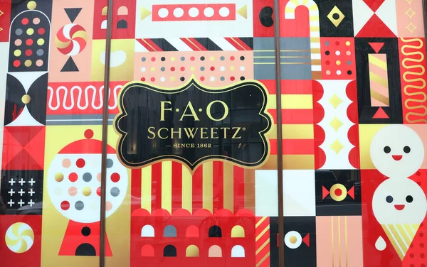 New York Juli 2019 Fao Schwarz Flagship Store Rockefeller Plaza — Stockfoto