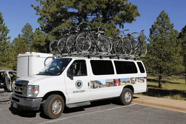 Bryce Canyon Utah September 2014 Bicycle Adventures Van Bryce Canyon — Stock Photo, Image