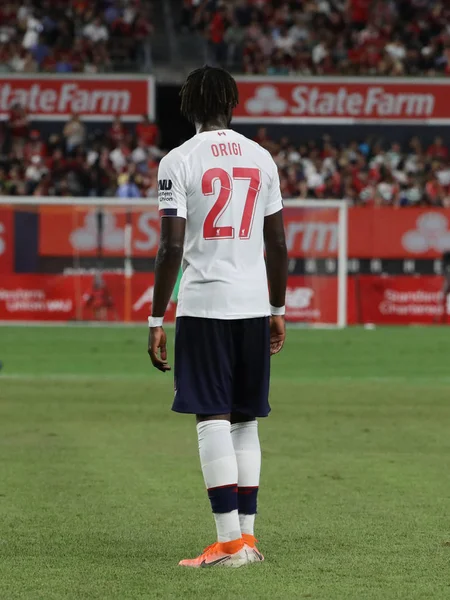New York July 2019 Forward Divock Ogiri Liverpool Action Sporting — Stock Photo, Image