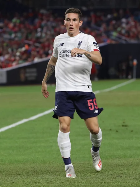 New York July 2019 Winger Harry Wilson Liverpool Action Sporting — Stock Photo, Image