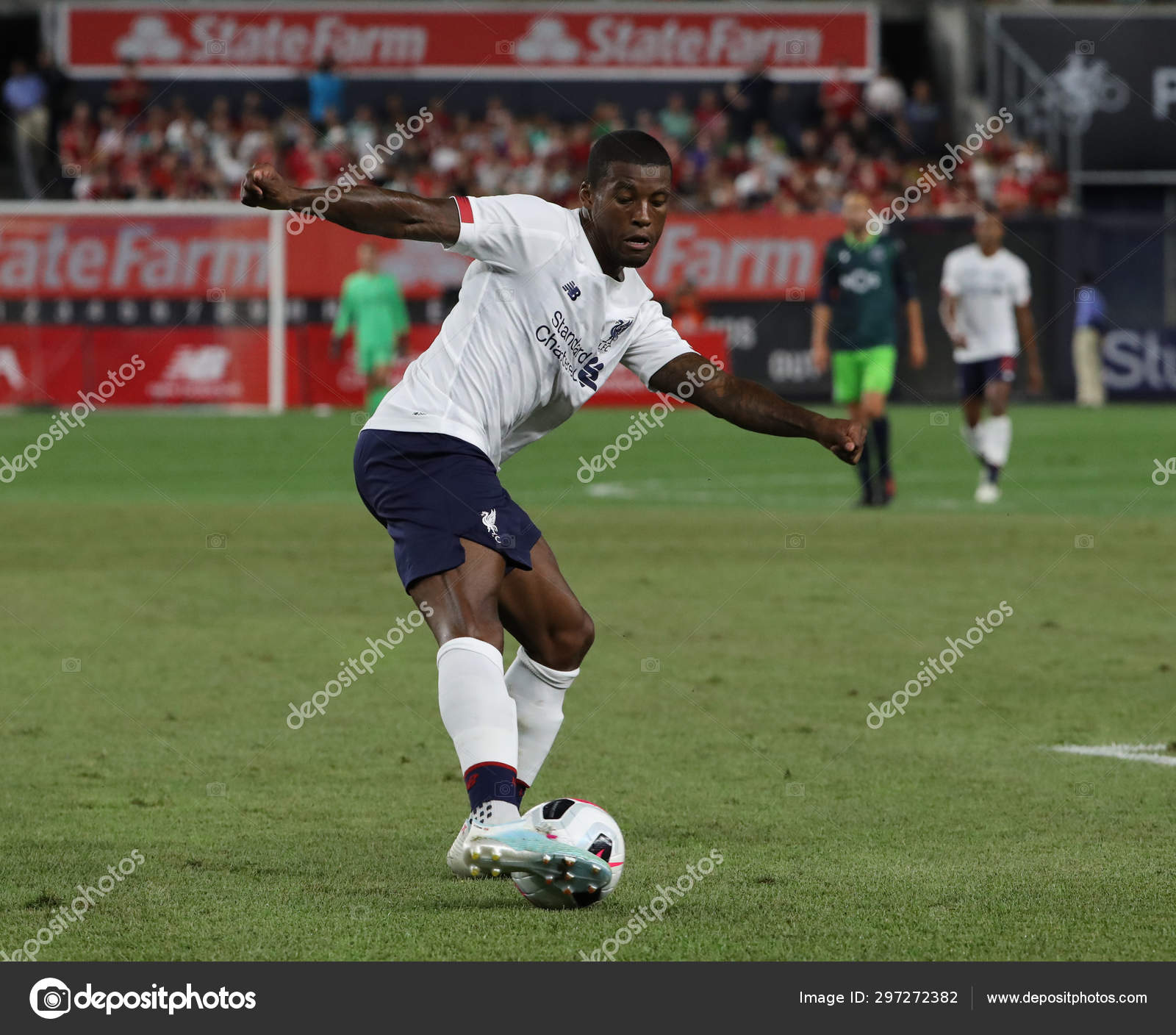 Nova Iorque Julho 2019 Midfielder Georginio Wijnaldum Liverpool