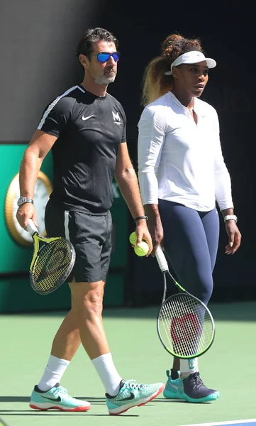 New York August 2019 Grand Slam Siegerin Serena Williams Mit — Stockfoto