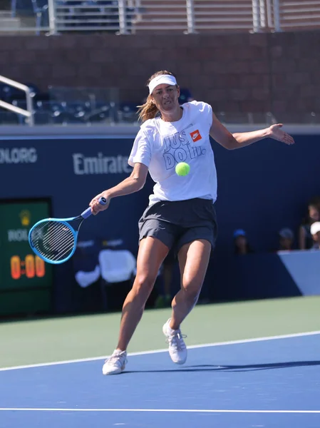 New York Augusti 2019 Fem Gånger Grand Slam Champion Maria — Stockfoto