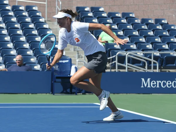 Nova Iorque Agosto 2019 Cinco Vezes Campeã Grand Slam Maria — Fotografia de Stock