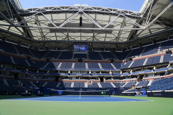 Nowy Jork Sierpnia 2019 Arthur Ashe Stadium Billie Jean King — Zdjęcie stockowe