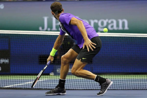 New York September 2019 Professionell Tennisspelare Grigor Dimitrov Bulgarien Aktion — Stockfoto