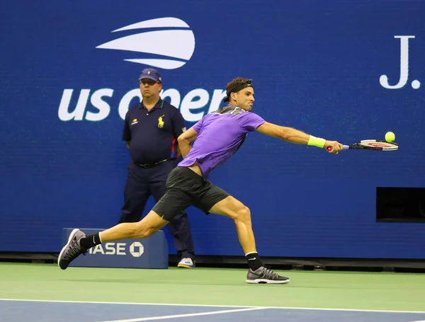 New York Eylül 2019 Kez Grand Slam Şampiyonu Roger Federer — Stok fotoğraf