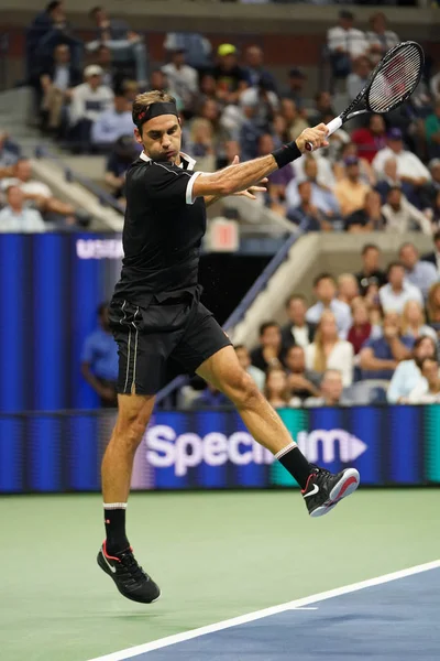 New York Septembre 2019 Fois Champion Grand Chelem Roger Federer — Photo