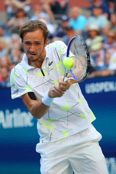 New York September 2019 Tennisprofi Daniil Medwedew Aus Russland Aktion — Stockfoto