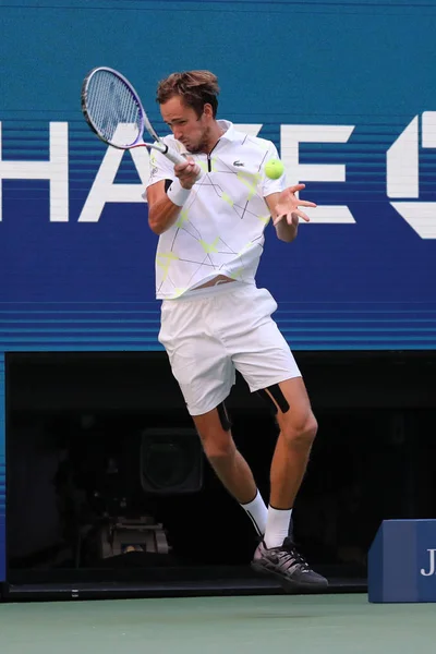 New York Září 2019 Profesionální Tenista Daniil Medveděv Ruska Akci — Stock fotografie