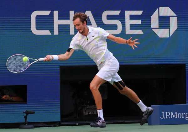 Нью Йорк Сентября 2019 Года Профессиональный Теннисист Даниил Медведев России — стоковое фото