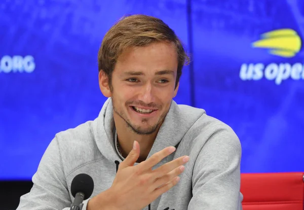 New York Settembre 2019 Tennista Professionista Daniil Medvedev Della Russia — Foto Stock