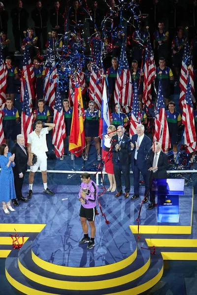 New York September 2019 2019 Open Champion Rafael Nadal Spanien — Stockfoto