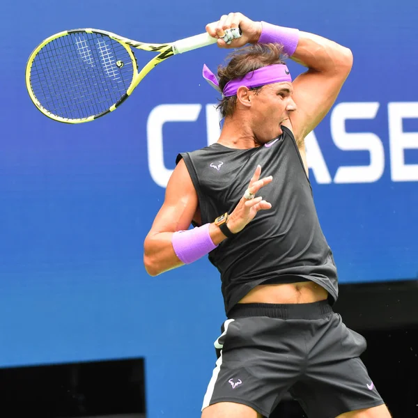 New York September 2019 Open 2019 Champion Rafael Nadal Spain — Stock Photo, Image