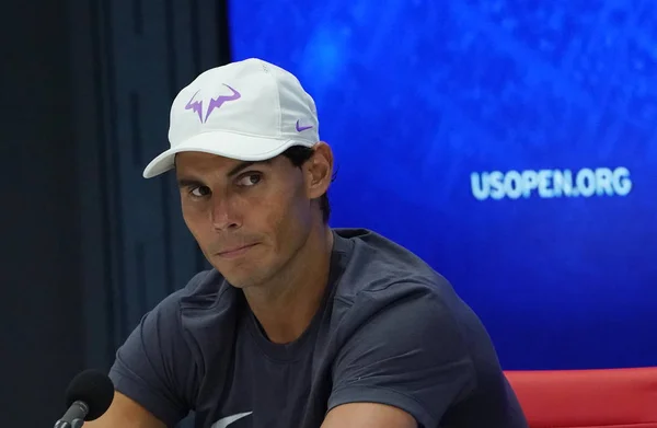New York September 2019 Grand Slam Sieger Rafael Nadal Aus — Stockfoto