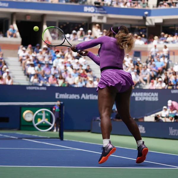 New York Σεπτεμβριου 2019 Πρωταθλήτρια Του Grand Slam Serena Williams — Φωτογραφία Αρχείου