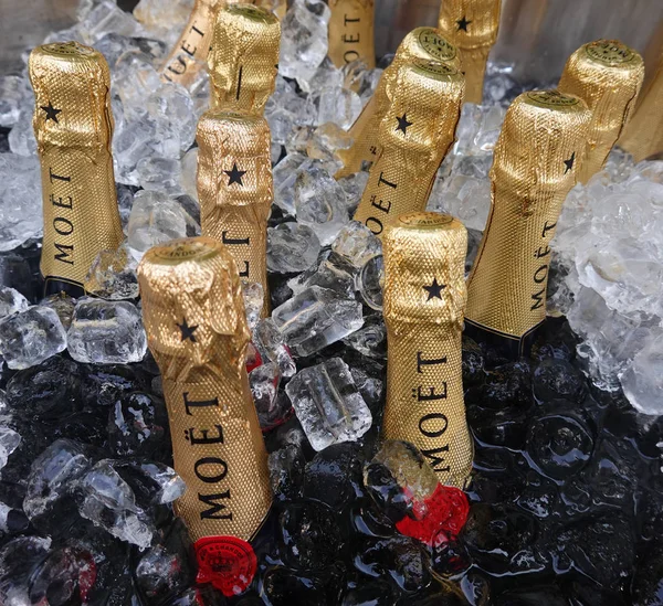 New York Ağustos 2019 Moet Chandon Şampanyası New York Taki — Stok fotoğraf