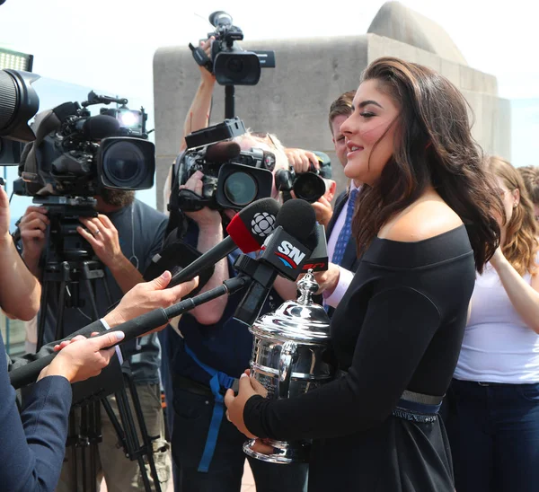 New York Septembre 2019 Championne Open 2019 Bianca Andreescu Canada — Photo