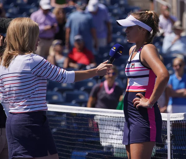 New York Ağustos 2019 Profesyonel Tenisçi Sofia Kenin New York — Stok fotoğraf