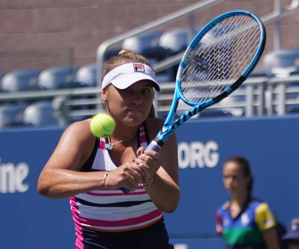 New York Augustus 2019 Tennisser Sofia Kenin Usa Actie Tijdens — Stockfoto