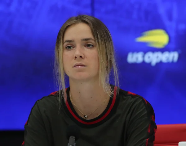 Nowy Jork Września 2019 Profesjonalny Tenisista Elina Svitolina Ukrainy Podczas — Zdjęcie stockowe