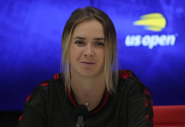 New York Září 2019 Profesionální Tenista Elina Svitolina Ukrajině Během — Stock fotografie