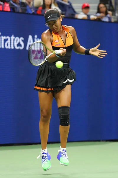 New York Augustus 2019 Grand Slam Kampioen Naomi Osaka Van — Stockfoto