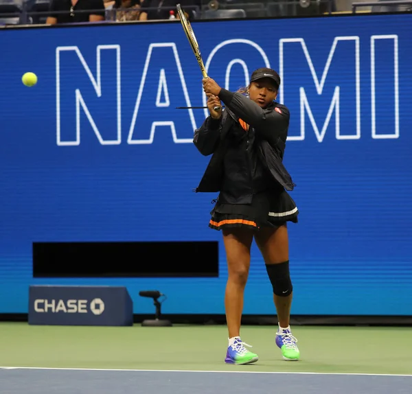 New York Augustus 2019 Grand Slam Kampioen Naomi Osaka Van — Stockfoto