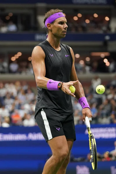 Nueva York Agosto 2019 Veces Campeón Del Grand Slam Rafael —  Fotos de Stock