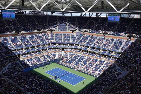 New York Září 2019 Arthur Aji Stadium Národním Tenisovém Centru — Stock fotografie