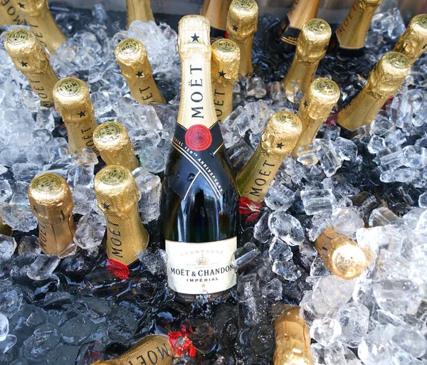 New York Ağustos 2019 Moet Chandon Şampanyası New York Taki — Stok fotoğraf