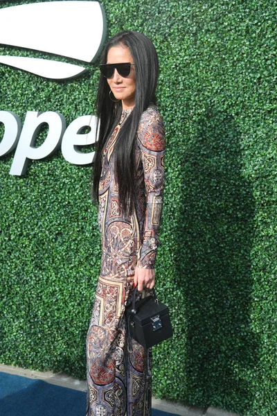 Nueva York Agosto 2019 Diseñadora Moda Estadounidense Vera Wang Alfombra — Foto de Stock