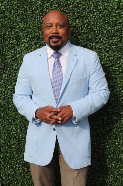 New York - 26 Ağustos 2019: Daymond John, İş Girişimcisi ve Abcs Hit show Shark Tank Co-star, ny Ulusal Tenis Merkezi'nde 2019 Abd Açık açılış gecesi töreni öncesi kırmızı halıda