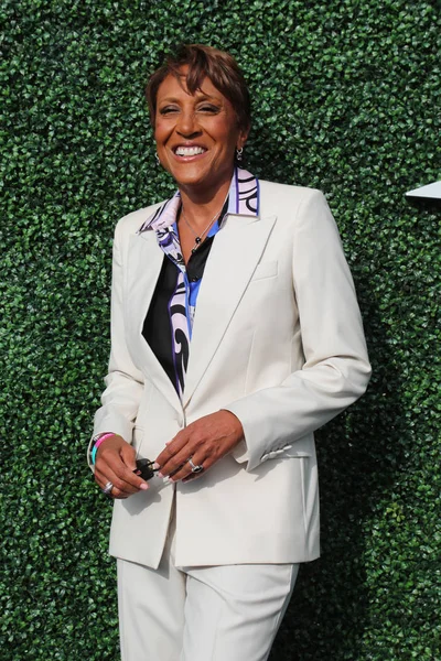 New York Augusti 2019 Ankare Robin Roberts Röda Mattan Innan — Stockfoto